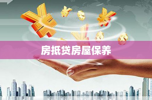 通川房抵贷房屋保养