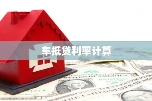 玉东车抵贷利率计算