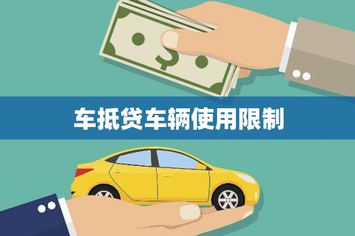 舟山车抵贷车辆使用限制