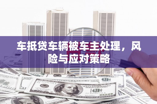 六安车抵贷车辆被车主处理，风险与应对策略