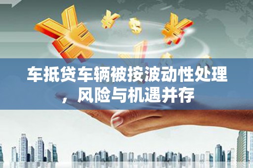 永顺车抵贷车辆被按波动性处理，风险与机遇并存
