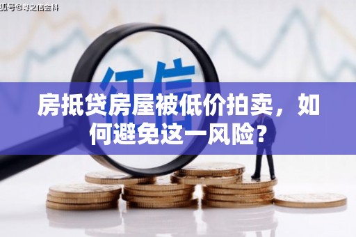 榆树房抵贷房屋被低价拍卖，如何避免这一风险？