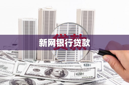 安徽新网银行贷款
