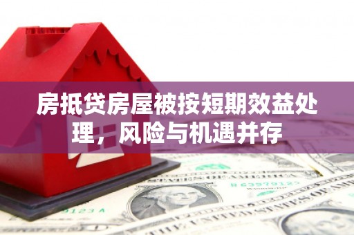 和县房抵贷房屋被按短期效益处理，风险与机遇并存