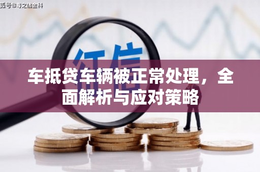 瑞丽车抵贷车辆被正常处理，全面解析与应对策略