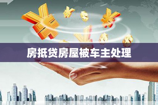 泰来房抵贷房屋被车主处理