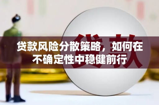 个旧贷款风险分散策略，如何在不确定性中稳健前行