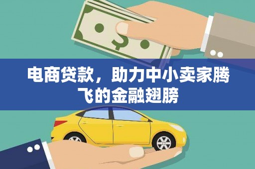 永修电商贷款，助力中小卖家腾飞的金融翅膀