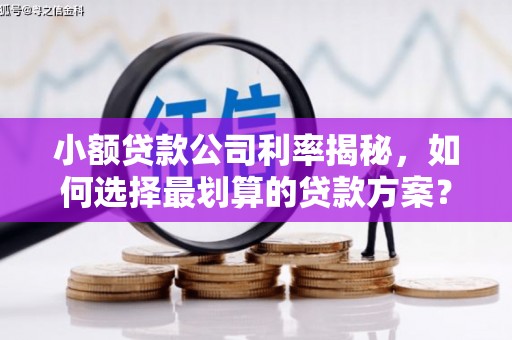 牡丹江小额贷款公司利率揭秘，如何选择最划算的贷款方案？