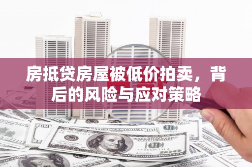 公安房抵贷房屋被低价拍卖，背后的风险与应对策略