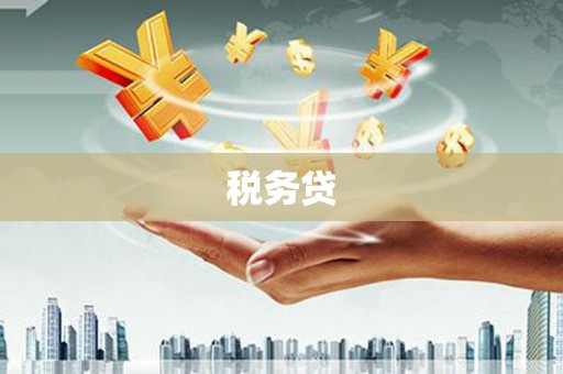 信宜税务贷