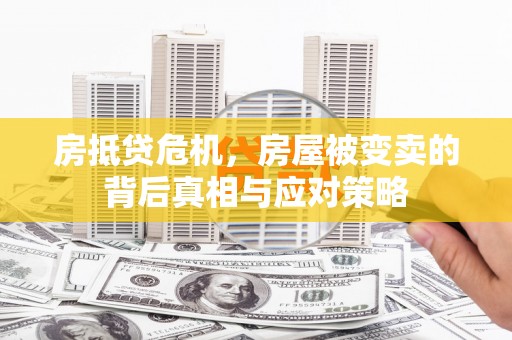 丹巴房抵贷危机，房屋被变卖的背后真相与应对策略