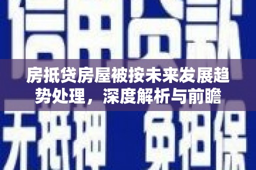 坪山新区房抵贷房屋被按未来发展趋势处理，深度解析与前瞻
