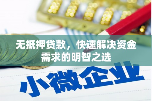 龙湖无抵押贷款，快速解决资金需求的明智之选