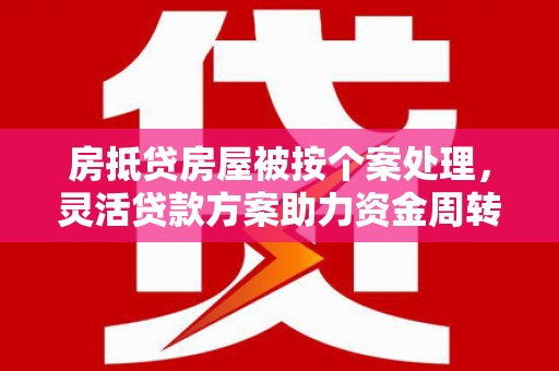邻水房抵贷房屋被按个案处理，灵活贷款方案助力资金周转