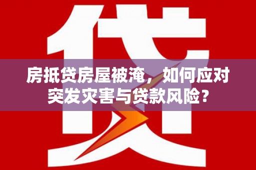 褒忠房抵贷房屋被淹，如何应对突发灾害与贷款风险？