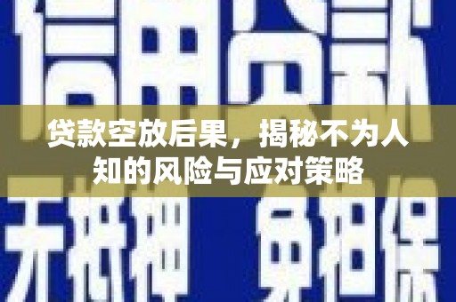 六横贷款空放后果，揭秘不为人知的风险与应对策略