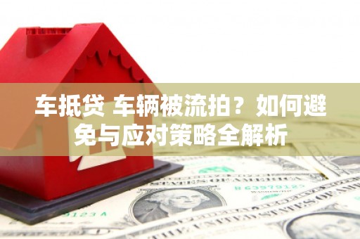 石柱车抵贷 车辆被流拍？如何避免与应对策略全解析