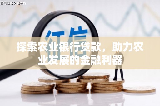 武陵源探索农业银行贷款，助力农业发展的金融利器