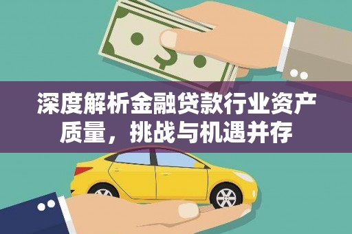 蚌埠深度解析金融贷款行业资产质量，挑战与机遇并存
