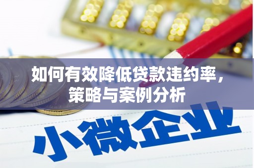 琉球如何有效降低贷款违约率，策略与案例分析