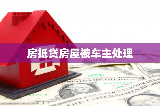 儋州房抵贷房屋被车主处理