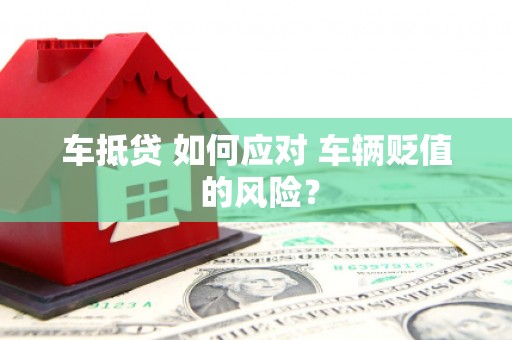 定海车抵贷 如何应对 车辆贬值 的风险？