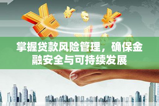 江陵掌握贷款风险管理，确保金融安全与可持续发展