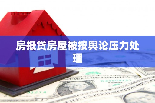 阿莲房抵贷房屋被按舆论压力处理