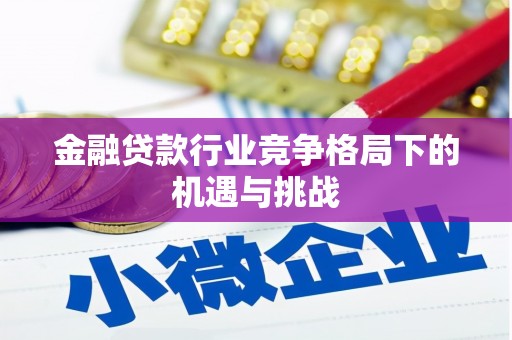 八宿金融贷款行业竞争格局下的机遇与挑战
