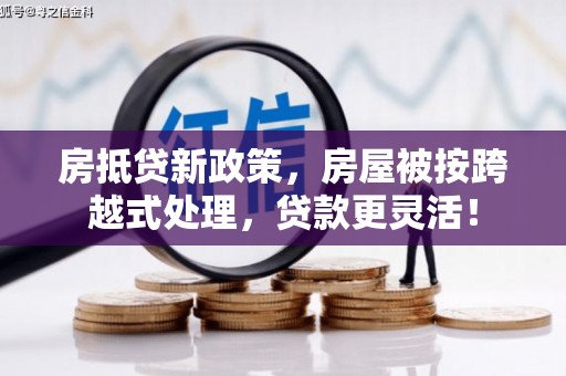 海沧房抵贷新政策，房屋被按跨越式处理，贷款更灵活！