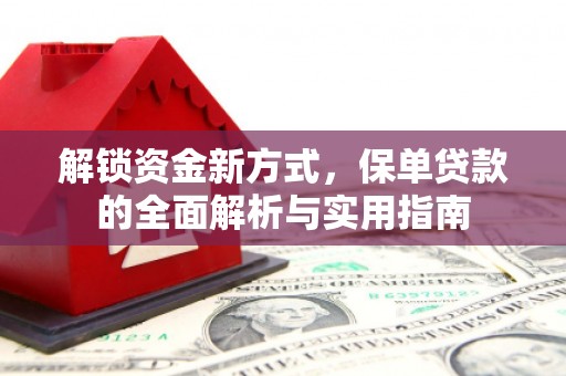 惠山解锁资金新方式，保单贷款的全面解析与实用指南