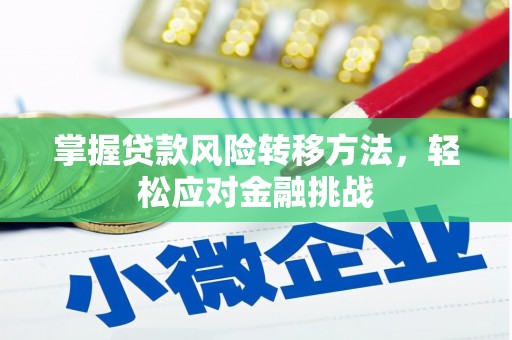 德城掌握贷款风险转移方法，轻松应对金融挑战