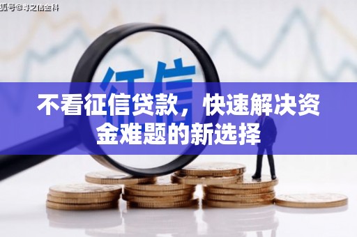 东凤不看征信贷款，快速解决资金难题的新选择