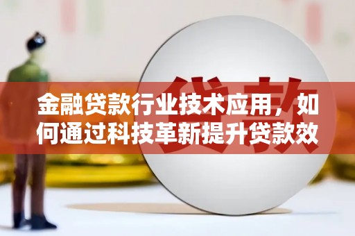 大宁金融贷款行业技术应用，如何通过科技革新提升贷款效率