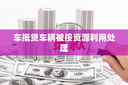 氹仔岛车抵贷车辆被按资源利用处理