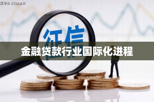 资源金融贷款行业国际化进程