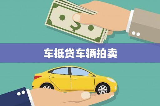 六脚车抵贷车辆拍卖