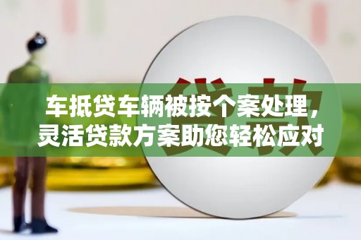 仙桃车抵贷车辆被按个案处理，灵活贷款方案助您轻松应对资金需求