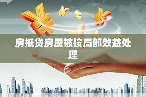 蒲江房抵贷房屋被按局部效益处理