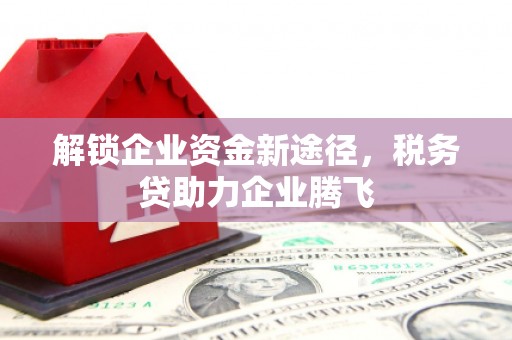 历城解锁企业资金新途径，税务贷助力企业腾飞