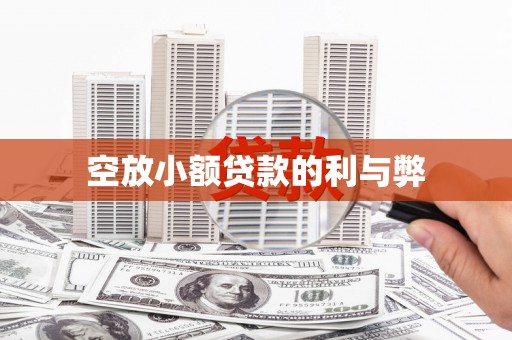 仁寿空放小额贷款的利与弊