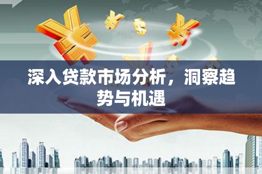 中坜深入贷款市场分析，洞察趋势与机遇