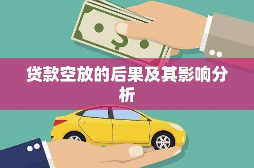 杨浦贷款空放的后果及其影响分析