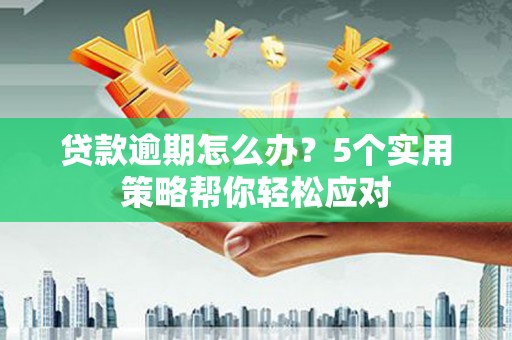 曲阜贷款逾期怎么办？5个实用策略帮你轻松应对
