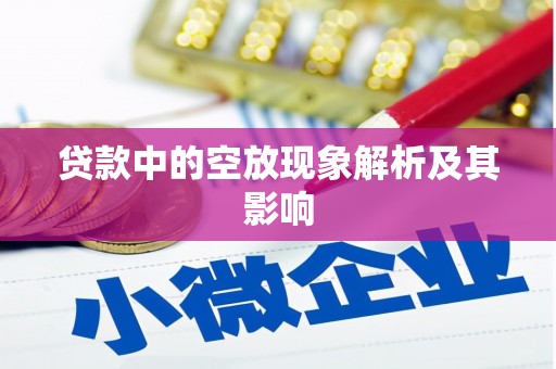 玉树贷款中的空放现象解析及其影响