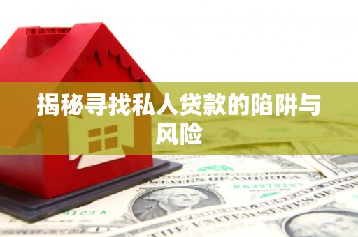玉树揭秘寻找私人贷款的陷阱与风险