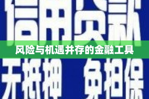大同风险与机遇并存的金融工具