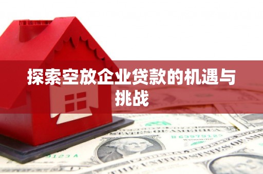 武宁探索空放企业贷款的机遇与挑战