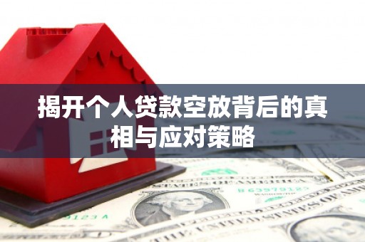 仁怀揭开个人贷款空放背后的真相与应对策略